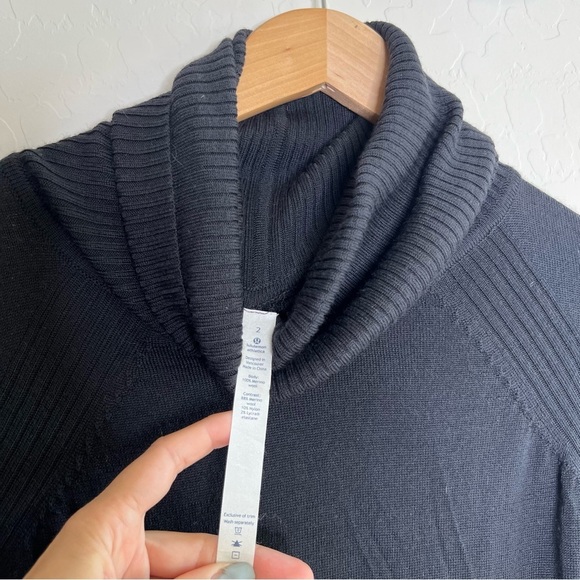 Lululemon Sweat And Savasana Sweater in Black - Picture 3 of 7